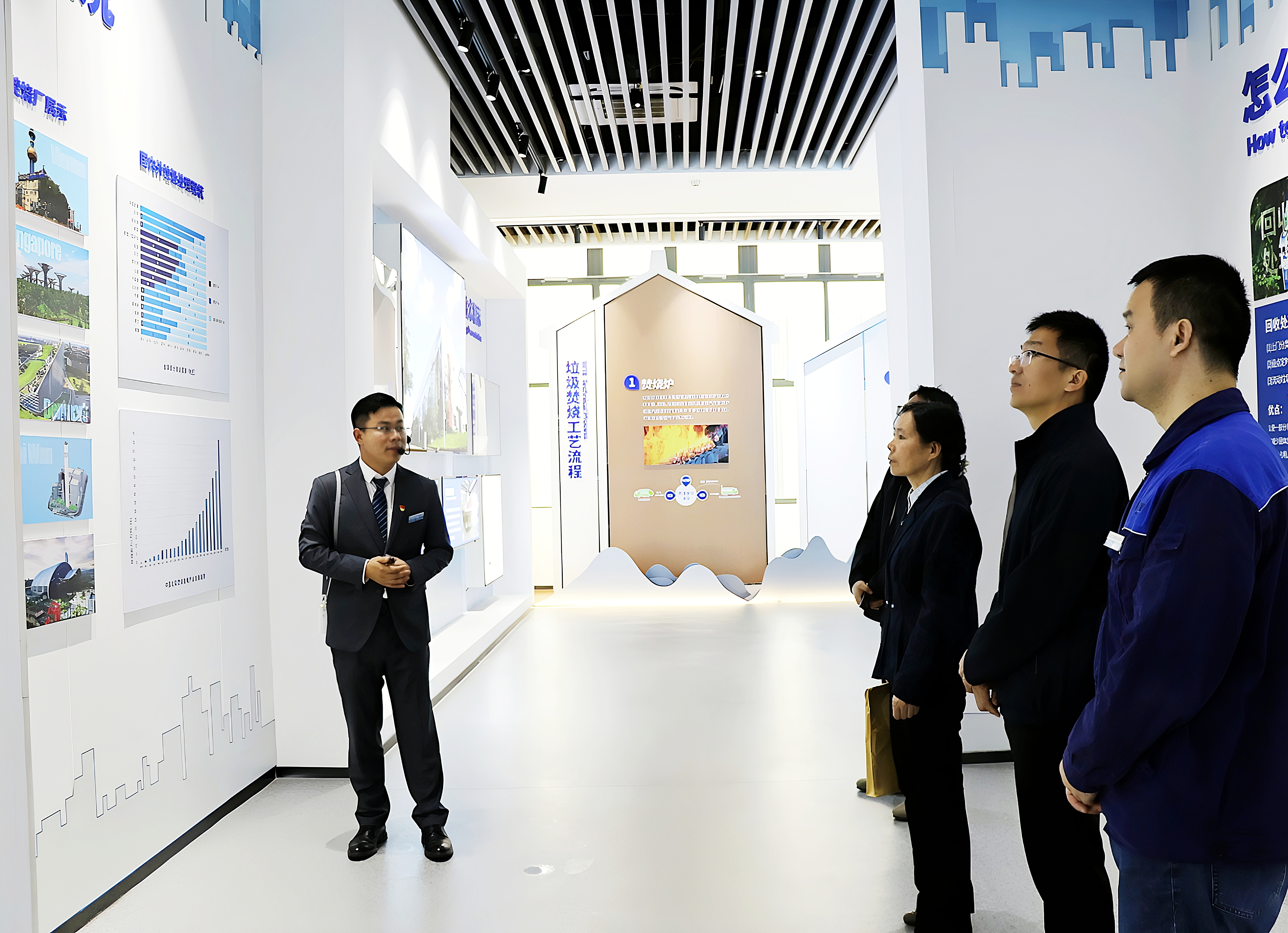 10月17日，安徽省生態環境廳調研六安三峰公司 為環保教育基地注入新動能2.jpg